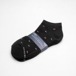 TOMMY 3-PACK ANKLE SOCKS - BLACK