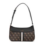 Guess NOELLE SHOULDER BAG - Handbag Brown