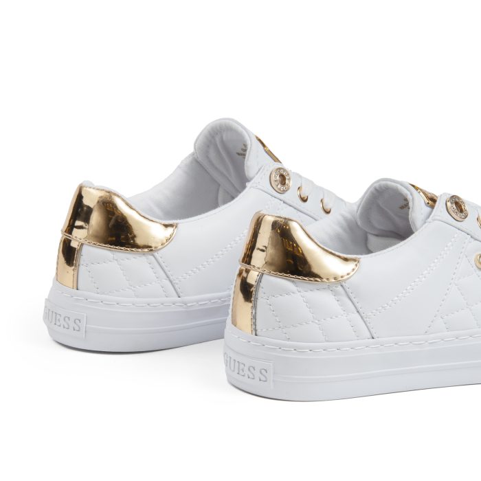 GUESS Women's Loven Sneaker - WHT - Image 3