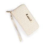 Guess Large Zip-Around Wallet Off-White