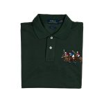 Polo Ralph Lauren Shirt Men Rugby Preppy GRN