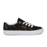 GUESS Women's Loven Sneaker BROWN