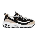 Skechers Women's D Lites Me BLK-BEG