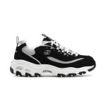 Skechers Women's D'Lites Fresh Start Shoe WHTBLK