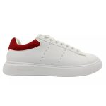 Trussardi Men's Sneakers 77A00513 WHT-RED