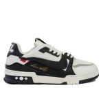Louis Vuitton Trainer Denim Noir - WHT-BLK