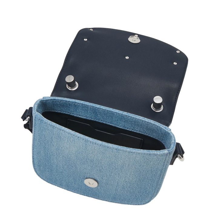 ⁦Tommy Jeans Origin Plaque Crossover-GRY⁩ - الصورة ⁦3⁩