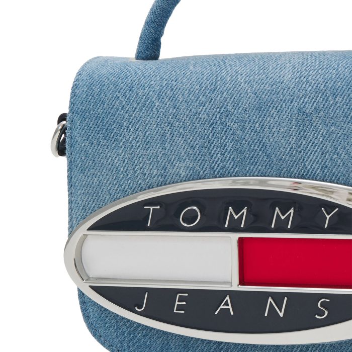 ⁦Tommy Jeans Origin Plaque Crossover-GRY⁩ - الصورة ⁦2⁩